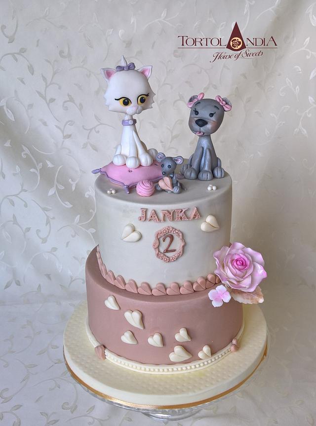 Birthday cake - Decorated Cake by Tortolandia - CakesDecor