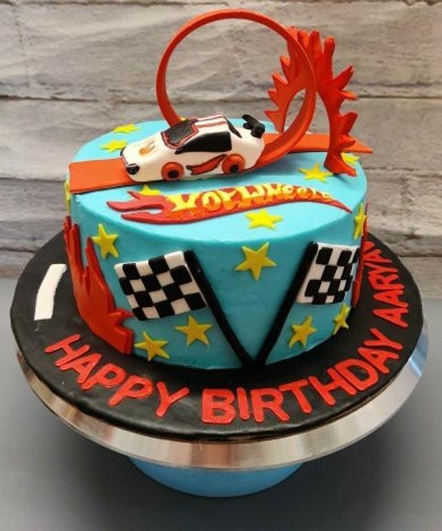 Hotwheel - Decorated Cake by ChetanaBAKES - CakesDecor