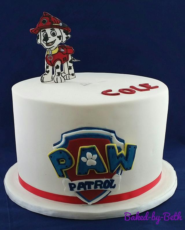 Paw Patrol - Decorated Cake by BakedbyBeth - CakesDecor