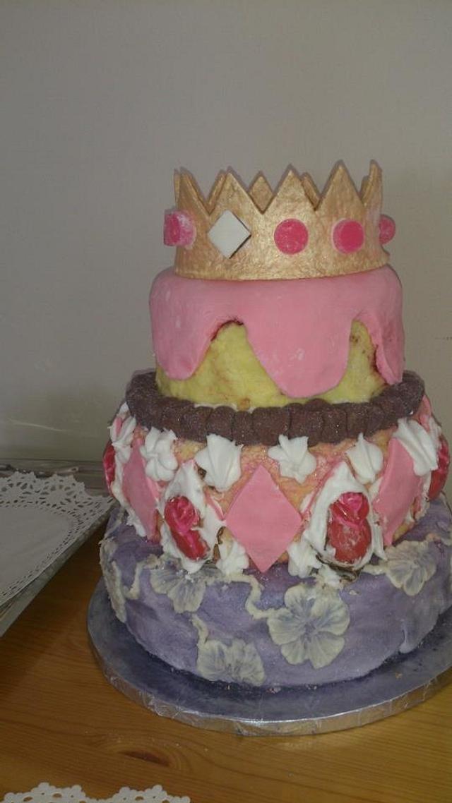 Queen of Puddings Decorated Cake by sally_ann CakesDecor