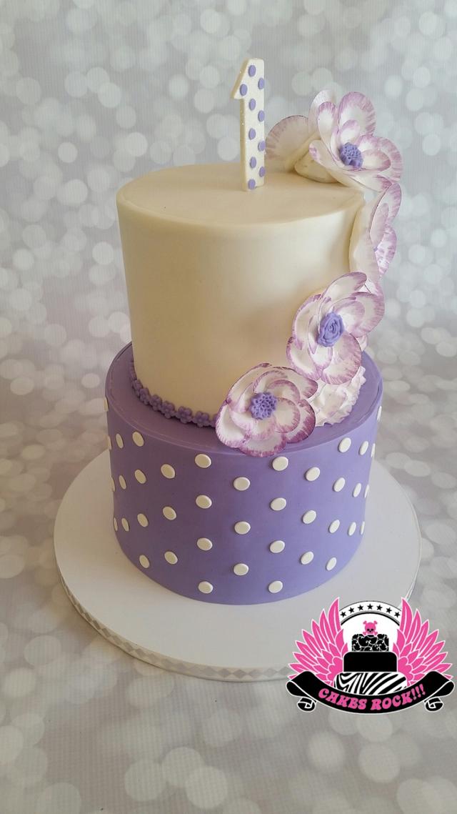 Wildflower First Birthday - Cake by Cakes ROCK!!! - CakesDecor