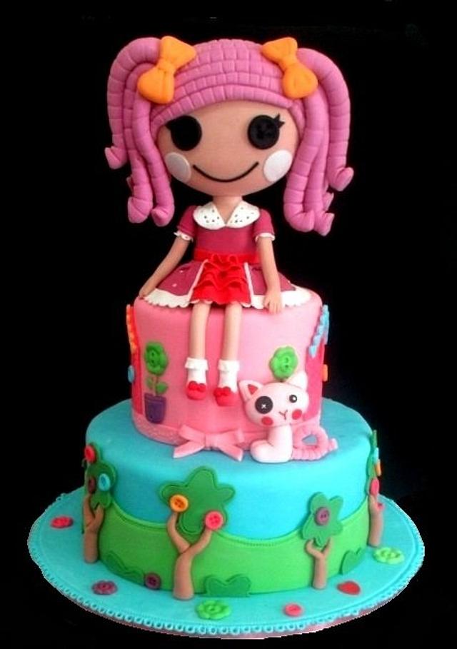 Lalaloopsy Themed Cake Decorated Cake By Roma Bautista Cakesdecor