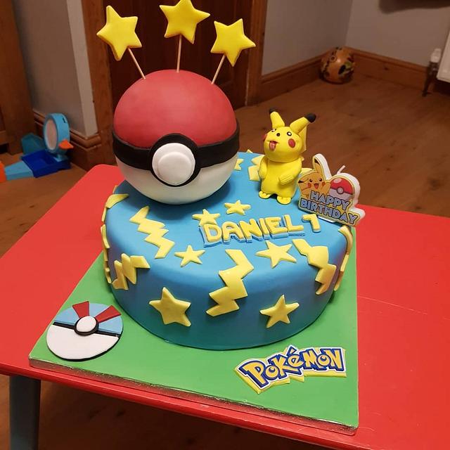 Pokemon Cake Cake By Mrslaycock Cakesdecor