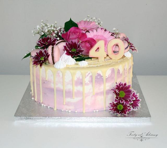 Birthday cake - Decorated Cake by Adriana12 - CakesDecor