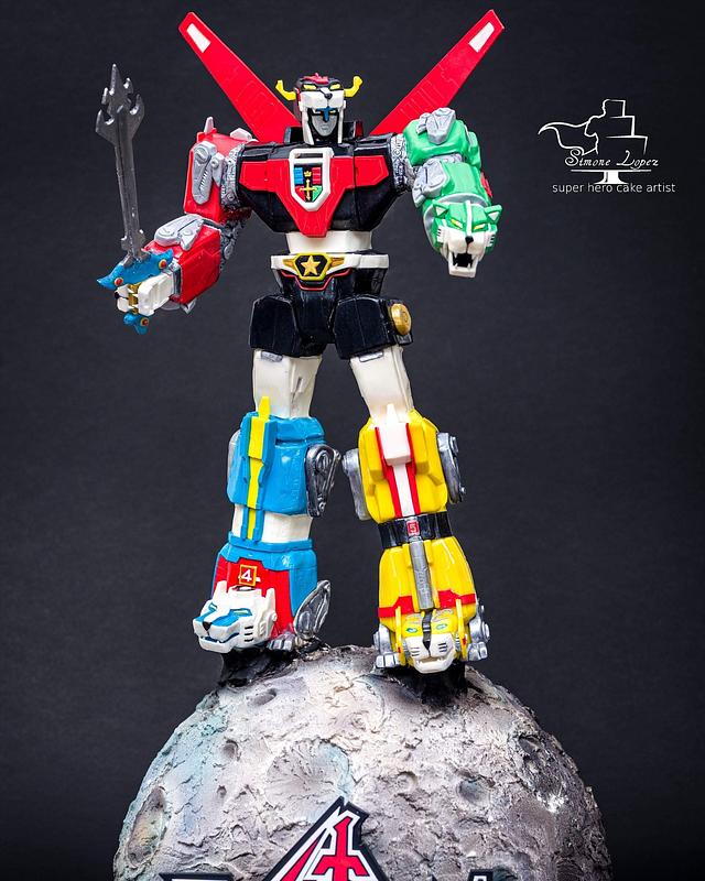 Voltron . For Sugar Artist League 80's cartoons - CakesDecor