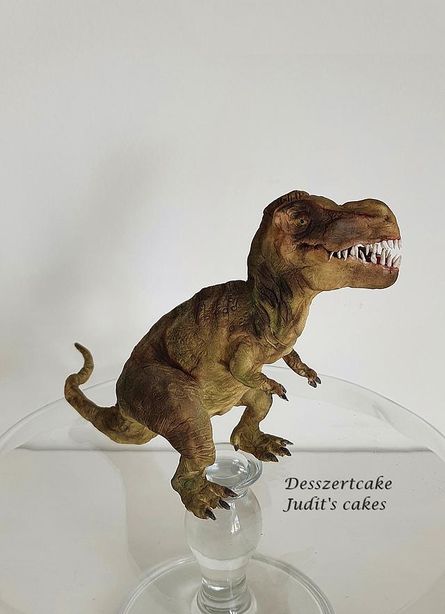 Tyrannosaurus modelling figure