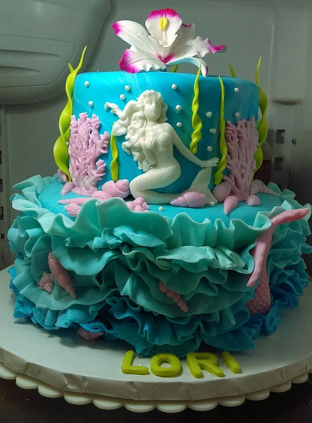 Mermaid Cake - Decorated Cake by Jazz - CakesDecor