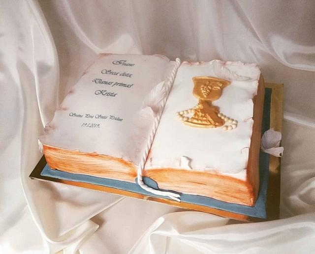 Holy Communion Cake Cake By Mare Cakesdecor