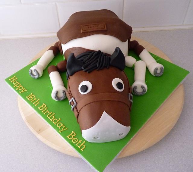 Horse Cake - Decorated Cake by Sharon Todd - CakesDecor