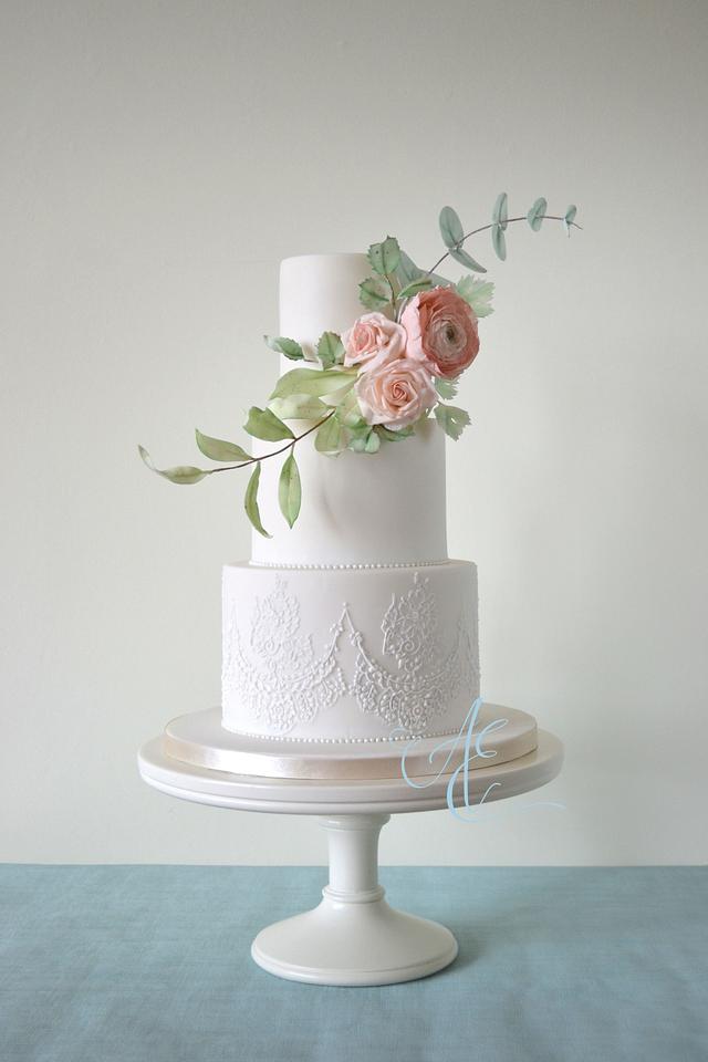 Rebecca - Decorated Cake by Amanda Earl Cake Design - CakesDecor