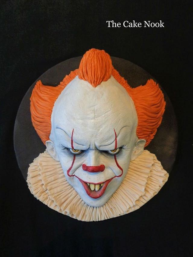 IT Pennywise The Clown Birthday Cake Topper Set Featuring Pennywise and  Decorative Themed Accessories : Amazon.in: Toys & Games