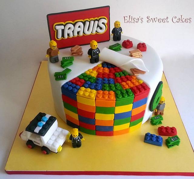 LEGO POLICE CAKE