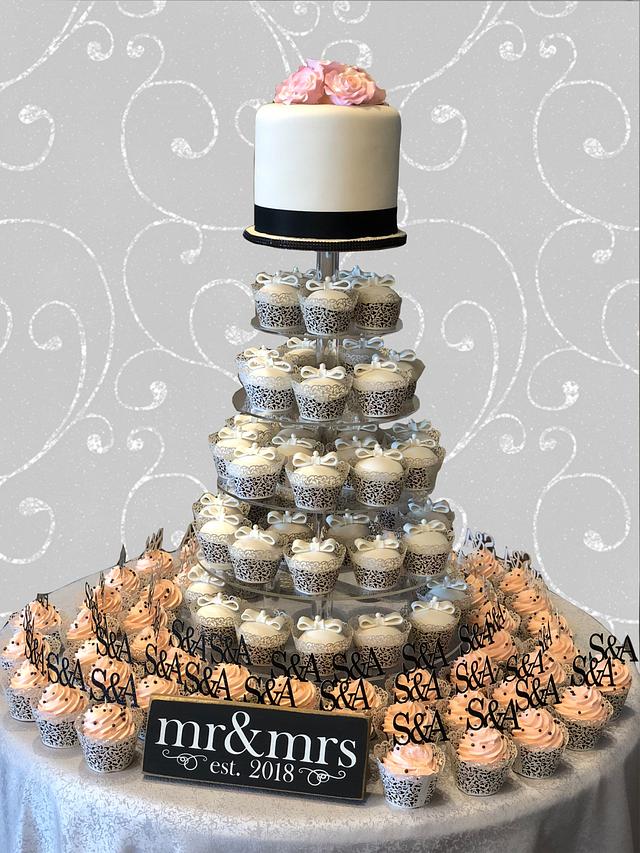 Cup Cake Tiers - Decorated Cake by MsTreatz - CakesDecor