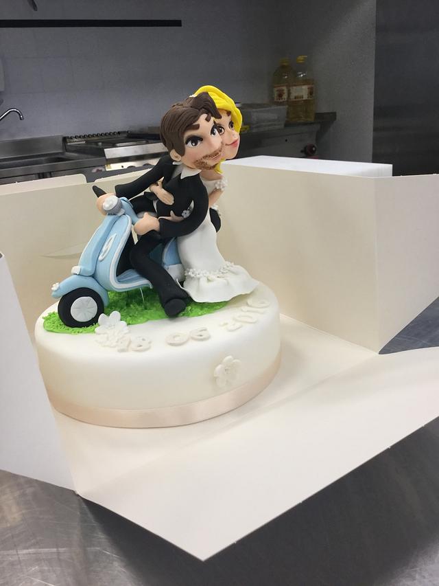 Wedding Cake Topper Cake By Donatella Bussacchetti Cakesdecor 3874