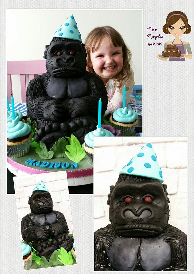 Vanilla Gorilla - Decorated Cake by Rachel The Purple - CakesDecor