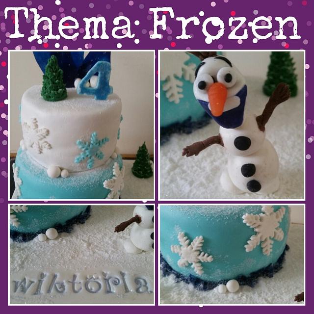 Simple Frozen Cake Cake By Birgit Cakesdecor