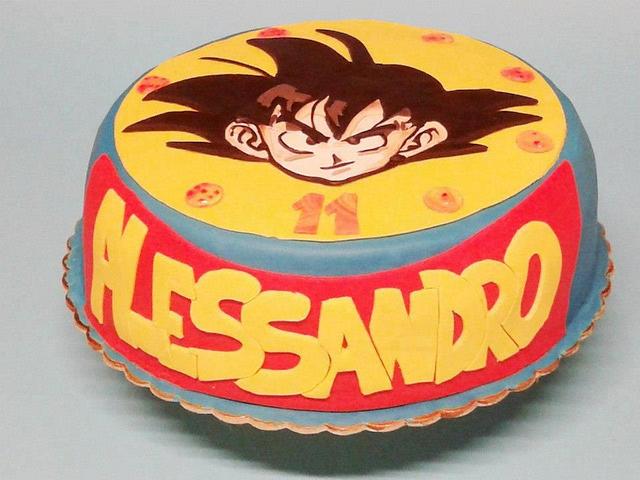 Dragon Ball - Goku Cake