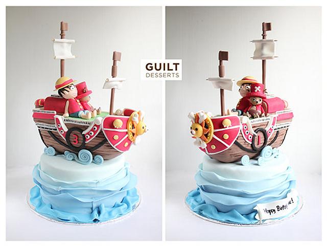 One Piece Ship Cake