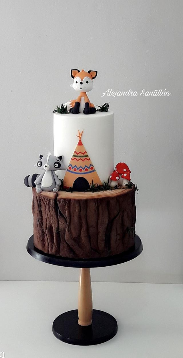 Pastel animalitos del Bosque? - Decorated Cake by - CakesDecor
