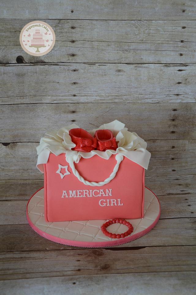 american girl shopping bag
