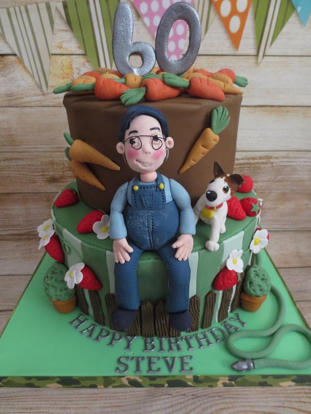 One Man and his Dog - Decorated Cake by K Cakes - CakesDecor