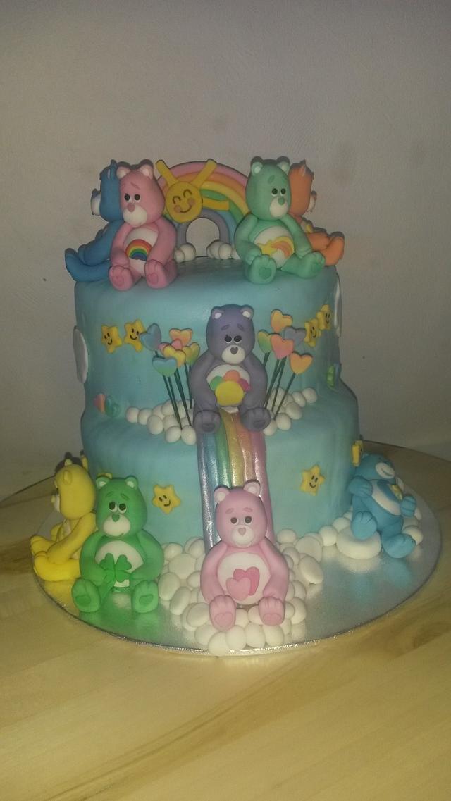 care bears cake - Decorated Cake by Rianne - CakesDecor