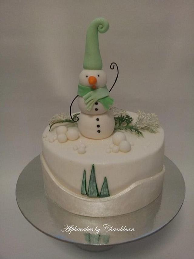 Frosty - Decorated Cake by AlphacakesbyLoan - CakesDecor