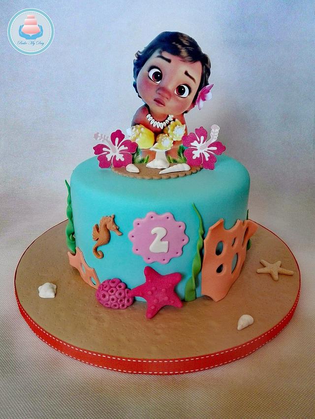 Jasper Cakes - A Baby Moana cake for Kaliyah's 2nd Birthday 🌸 | Facebook