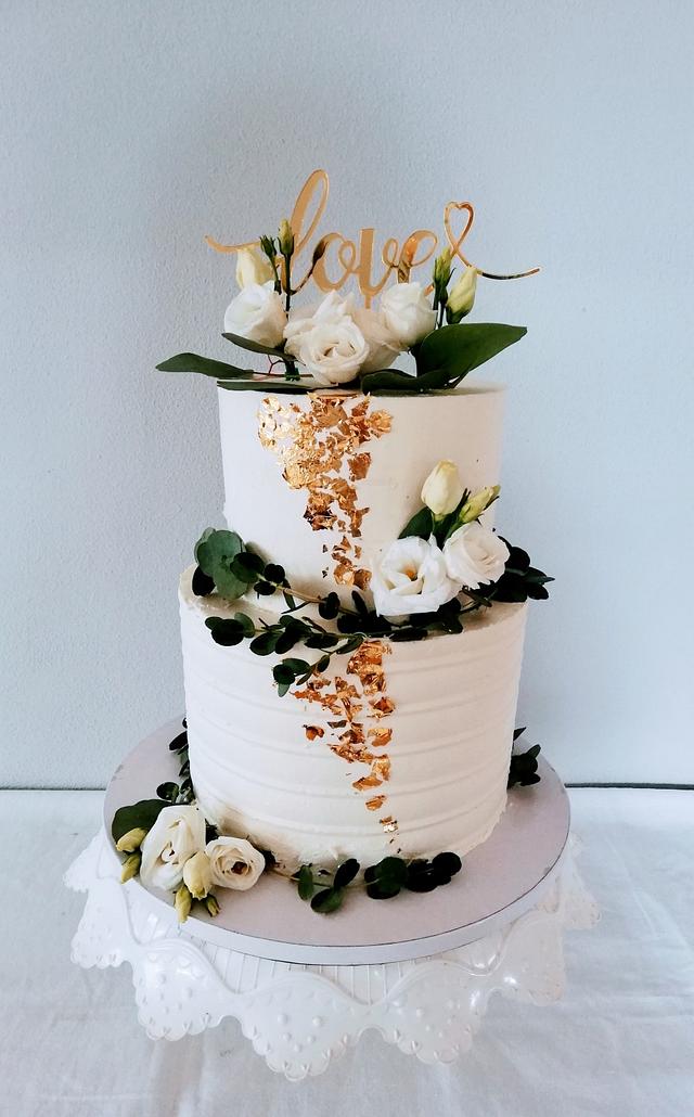 Wedding - Decorated Cake By Alenascakes - Cakesdecor