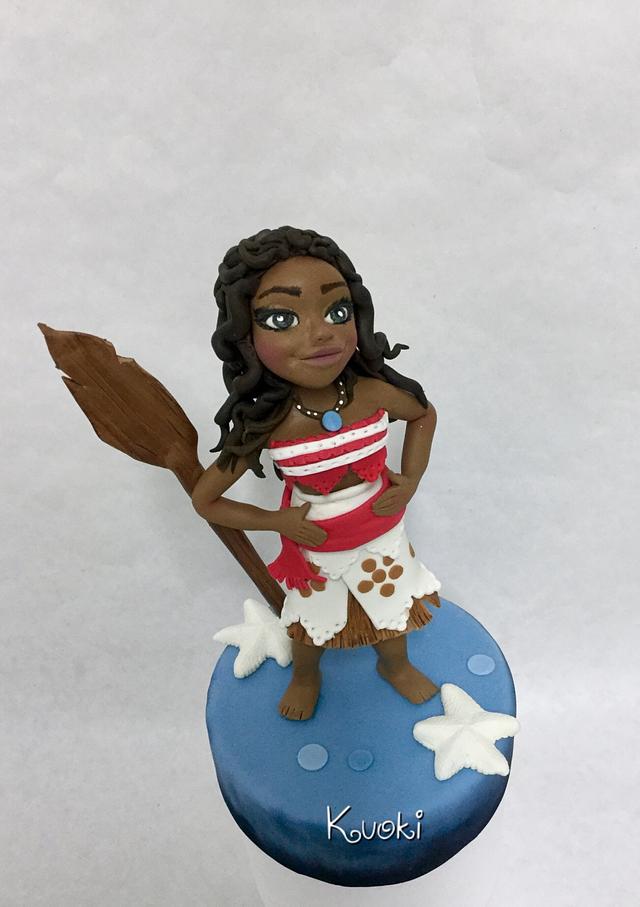 Moana Cake Topper Cake By Donatella Bussacchetti Cakesdecor