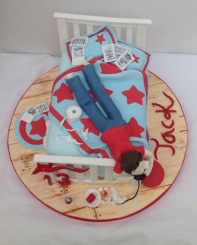 Teenage boy cake - Cake by Samantha's Cake Design - CakesDecor