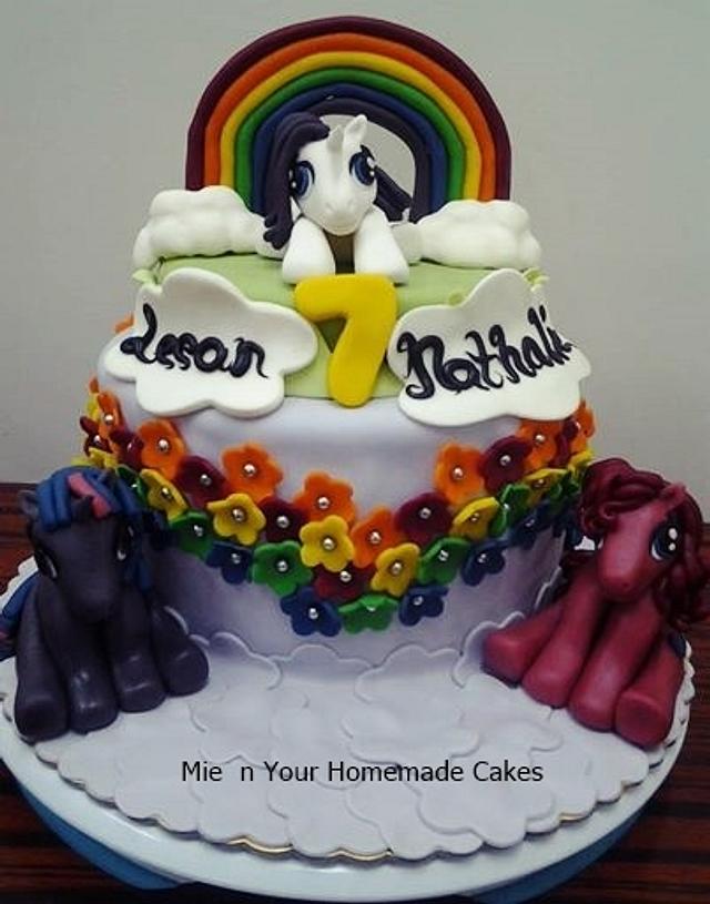 My Little Pony Theme Cake - Cake by M Cakes by Normie - CakesDecor