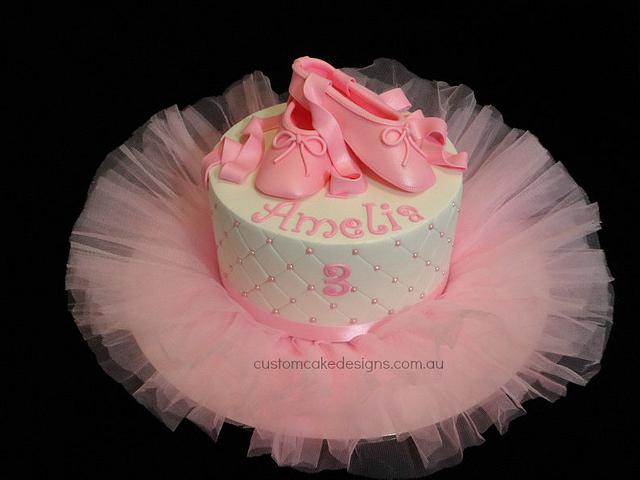Ballerina Barbie Party - Piece of Cake Tin Hire Porirua, Wellington