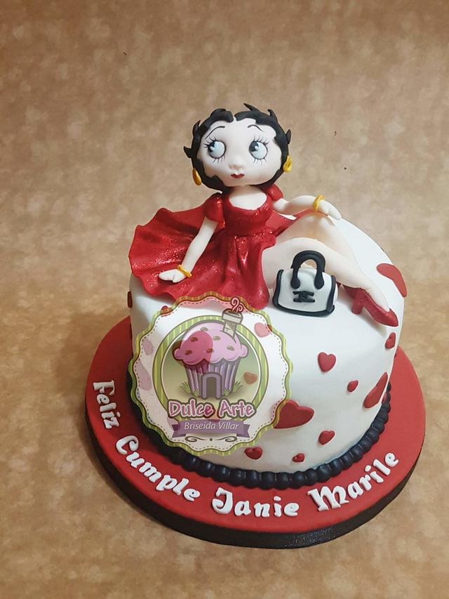 Betty boop cake - cake by Dulce Arte - Briseida Villar ...