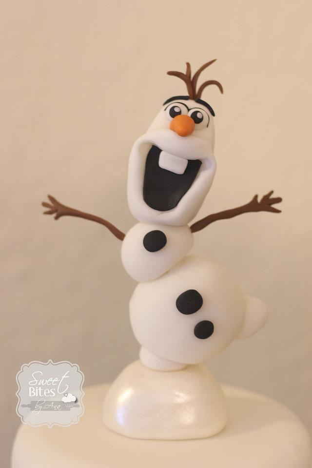 Frozen Olaf Cake - Cake by Sweet Bites by Ana - CakesDecor