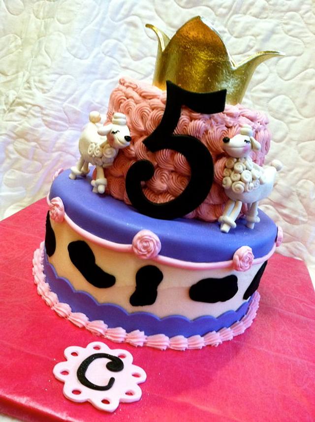 Fancy Nancy! - Cake by Jacque McLean - Major Cakes - CakesDecor