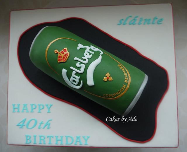 Carlsberg Can November 2011 Decorated Cake by Cakes CakesDecor
