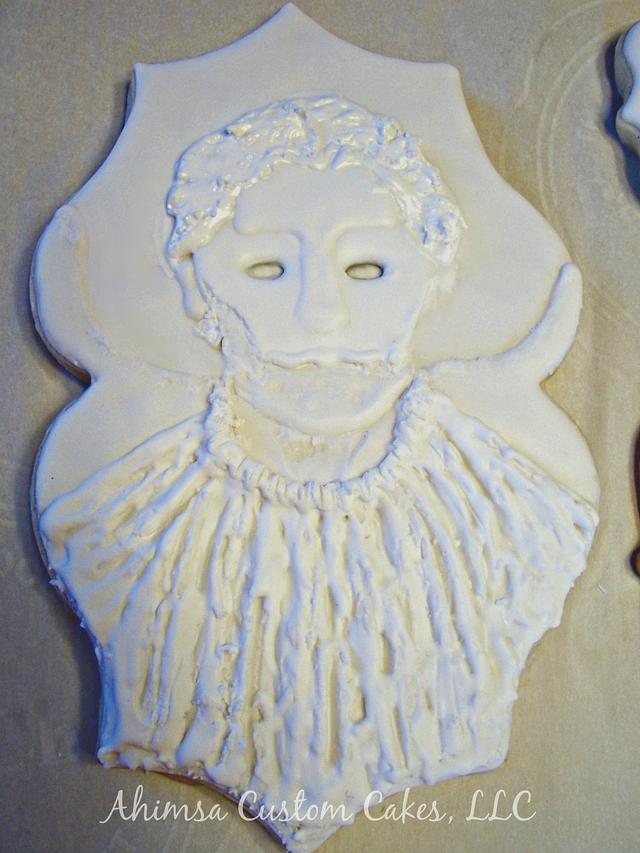 A Merry Whovian Christmas Collaboration ~ Heavenly Host cookie