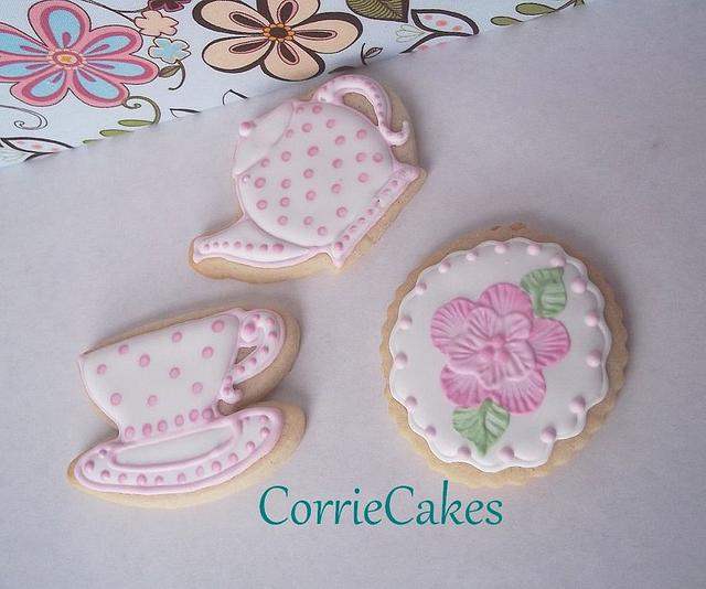 tea party cookies