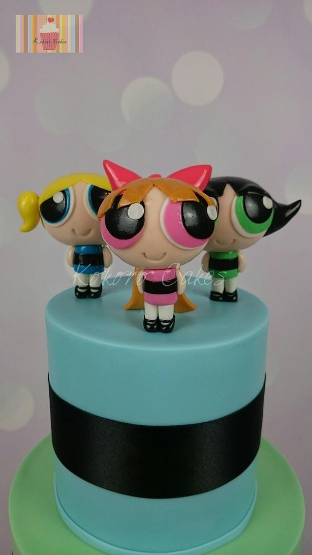 Powerpuff girls - Cake by Kokoro Cakes by Kyoko Grussu - CakesDecor