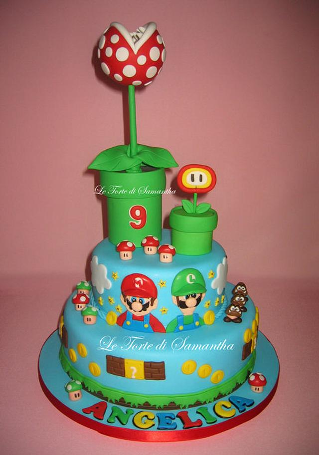 Super Mario Bros Cake - Decorated Cake by Samantha - CakesDecor