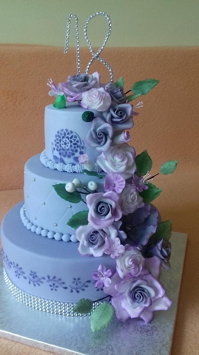 Birthday Cake Decorated Cake By Anka Cakesdecor