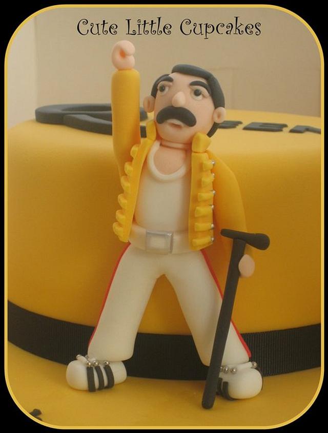 Freddie Mercury Cake