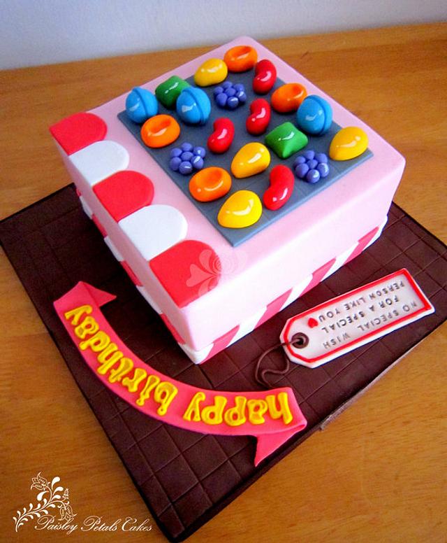 Candy Crush Saga Cake Cake by Paisley Petals Cakes CakesDecor