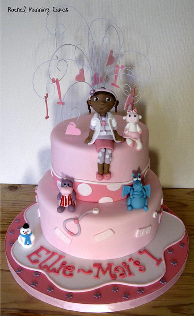 doctor mcstuffins cake