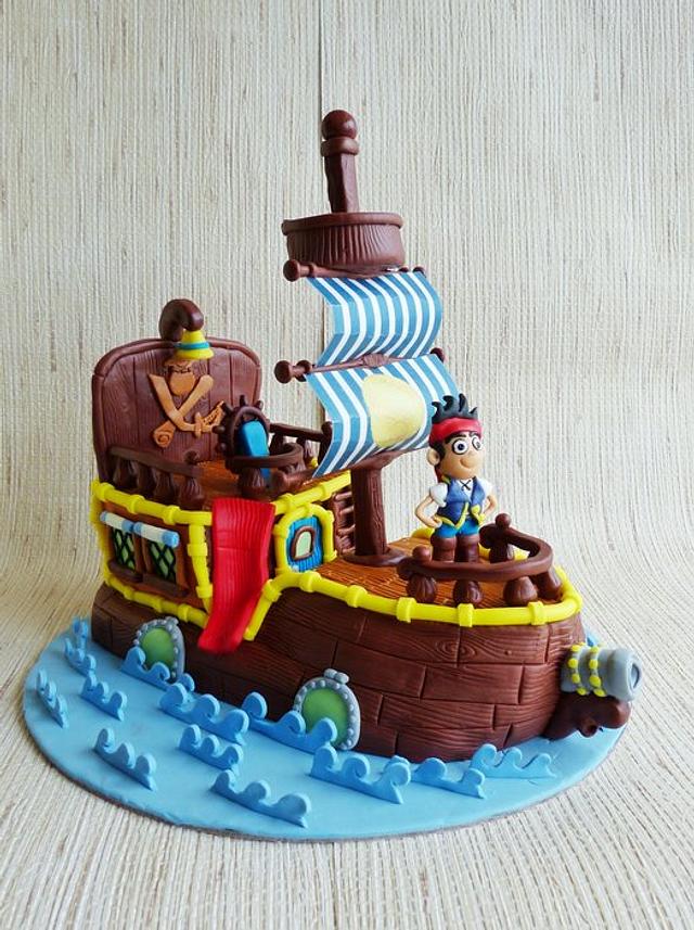 Jake and the neverland pirates - cake by Margarida ...