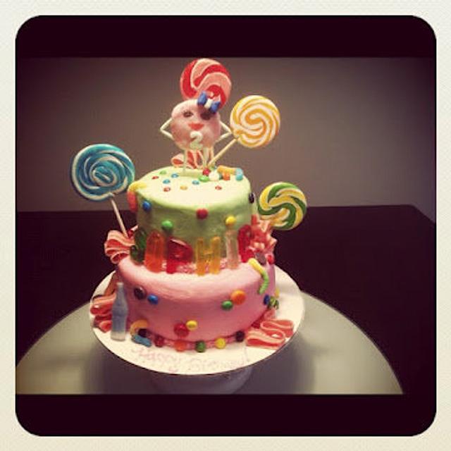 Sophie's Candy Cake!