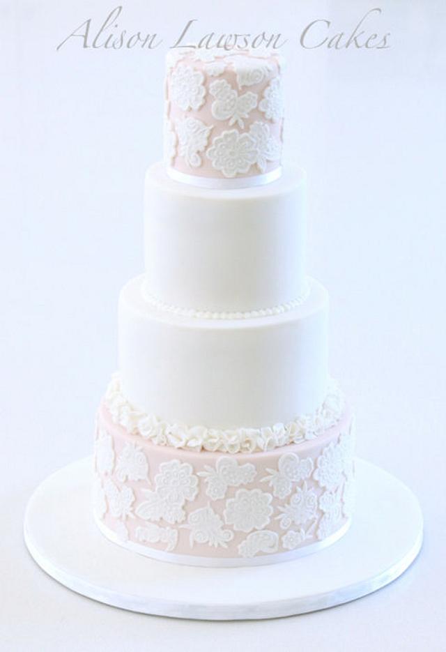 'Catherine' - Decorated Cake By Alison Lawson Cakes - CakesDecor