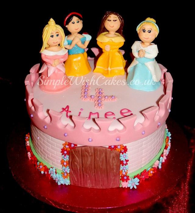 Princess Cake - Decorated Cake By Stef And Carla (Simple - CakesDecor