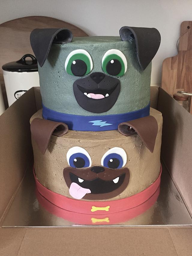 puppy pal birthday cake